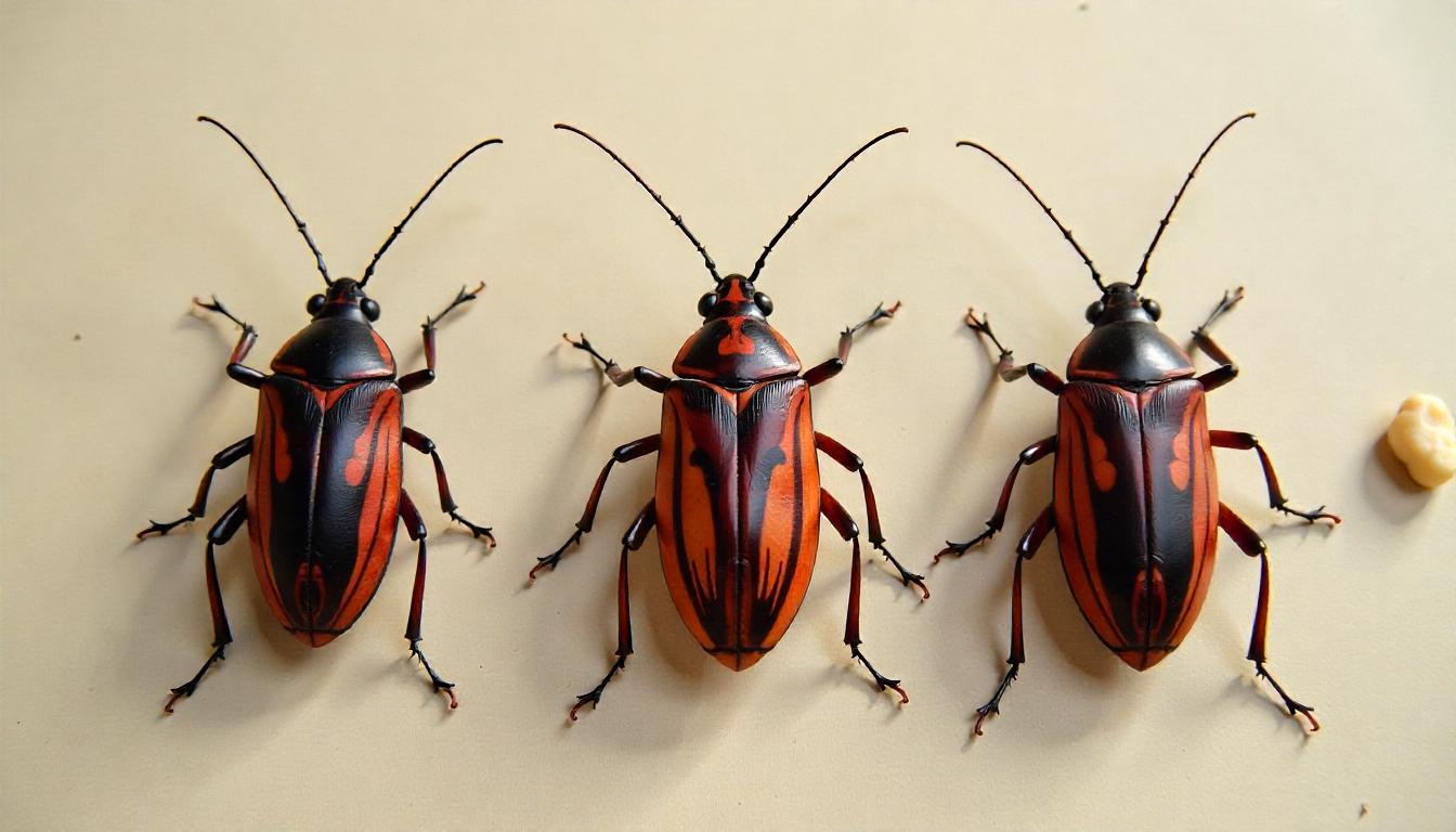 Cockroaches for identification